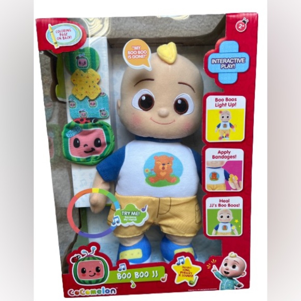 Cocomelon boo boo JJ Doll, my boo boo is gone!